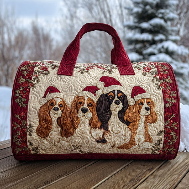 Sac de voyage matelassé Holly Spaniel