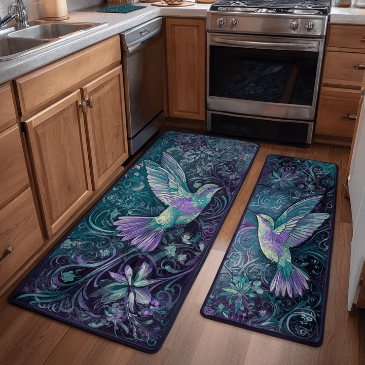Tapis de Cuisine Hummingbird Garden NCU0DK10912