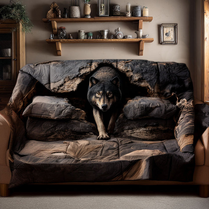 Housse de canapé matelassée Wolf