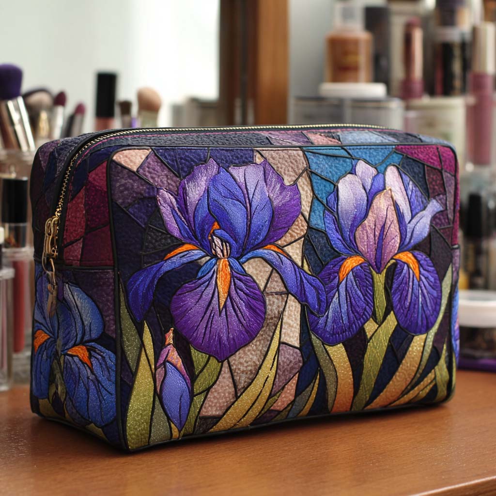 Trousse de Maquillage Matelassée Iris