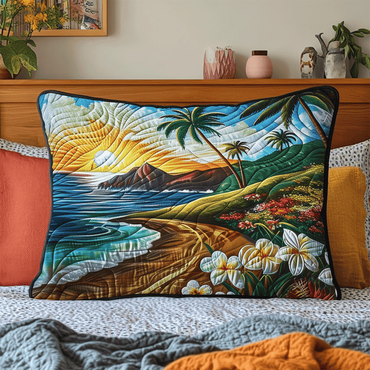 Housse de Coussin Matelassée Island Breeze NCU0DV5332