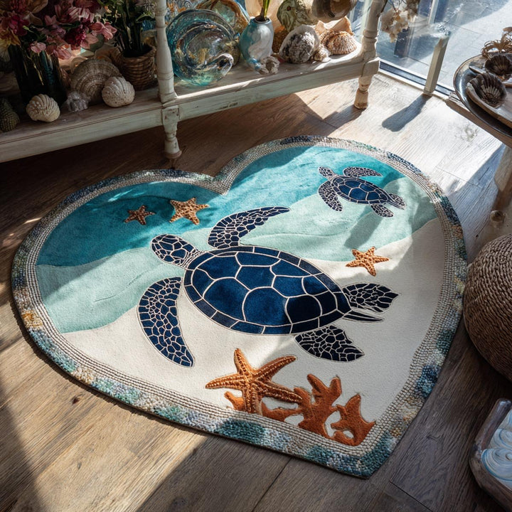 Tapis en forme personnalisée Island Calm NCU0DV9616