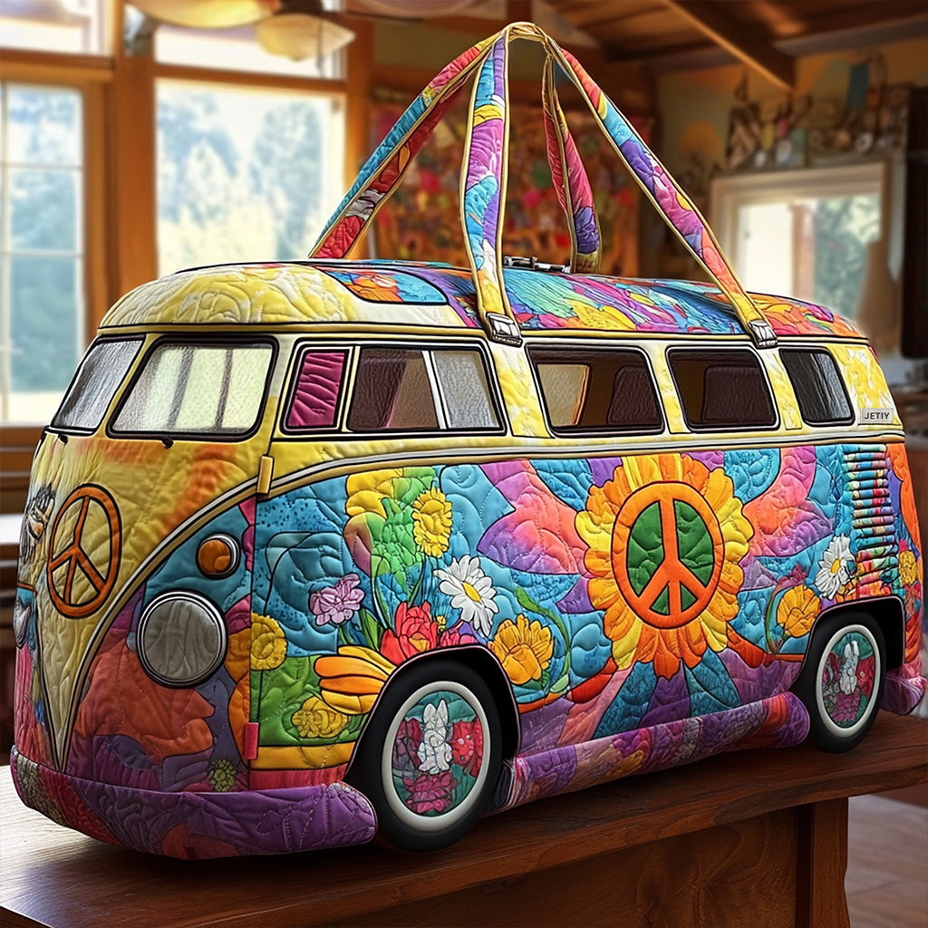 Sac de voyage matelassé Hippie Van