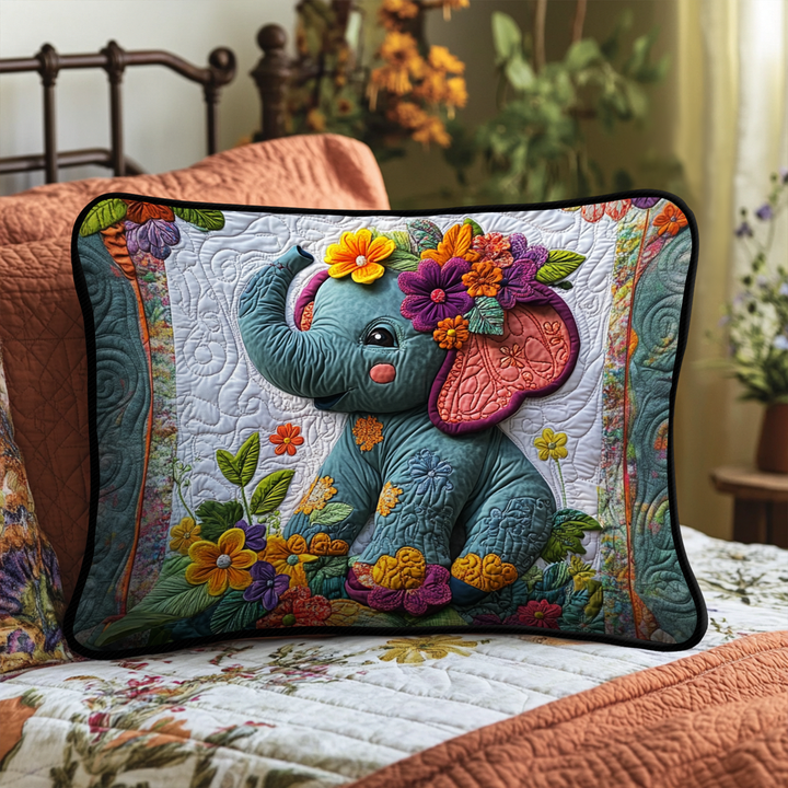 Housse de Coussin Matelassée Jungle Bloom NCU0NT8131