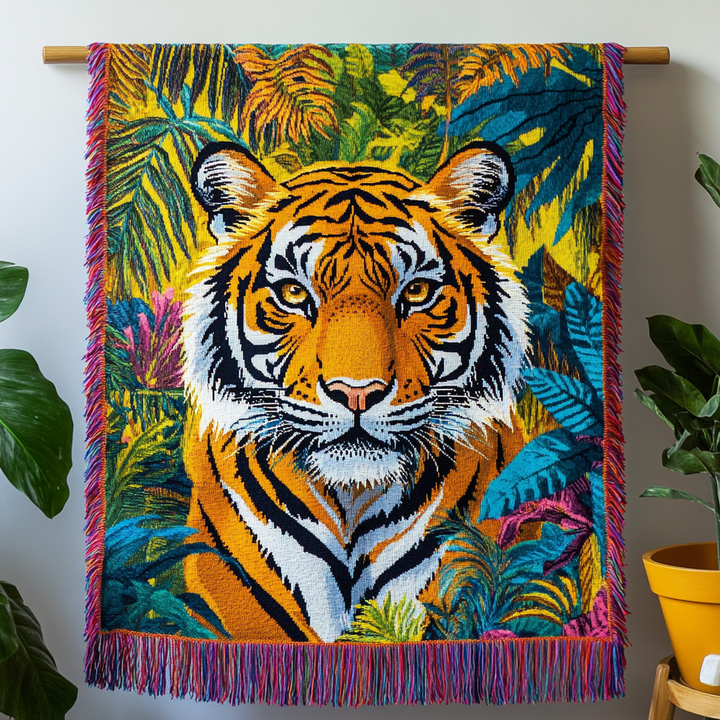 Couverture en Tissé Jungle King NCU0DV3896