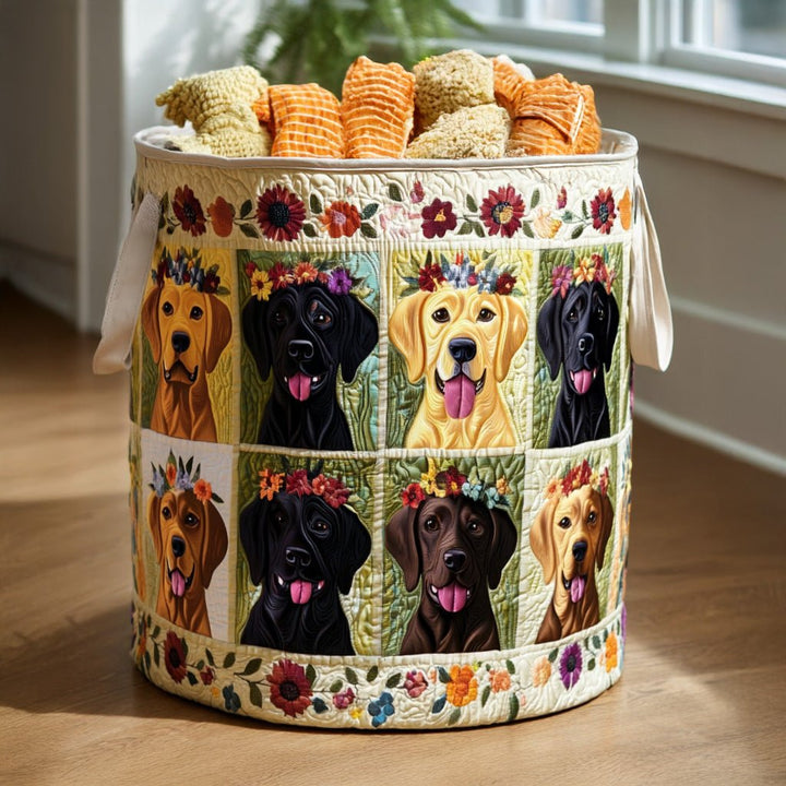 Panier à linge matelassé Labrador NCU0PTT1254
