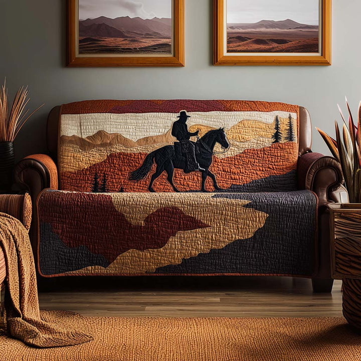 Housse de canapé matelassée Cowboy