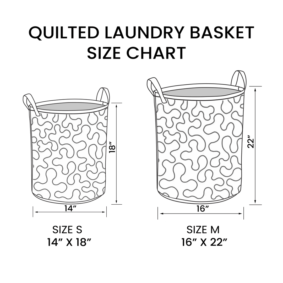Panier à Linge Matelassé État de Fleurs Sauvages NCU0NNT1311