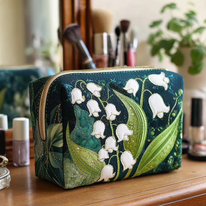 Trousse de Maquillage Matelassée Lily Grace