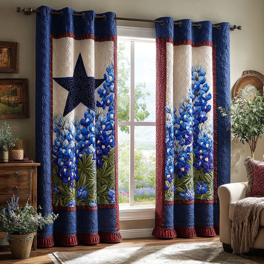 Rideaux Matelassés Lone Star Blossoms NCU0TV1388