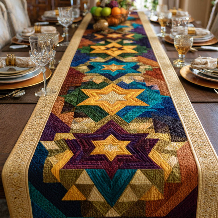 Nappe Quiltée Étoile de David NCU0NT12015
