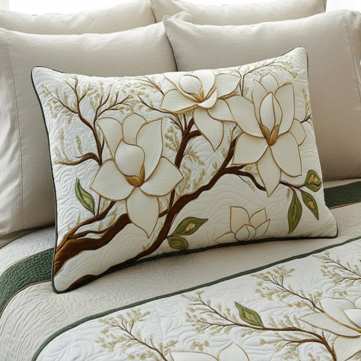 Housse de Coussin Matelassée Magnolia Blossom NCU0NT6642
