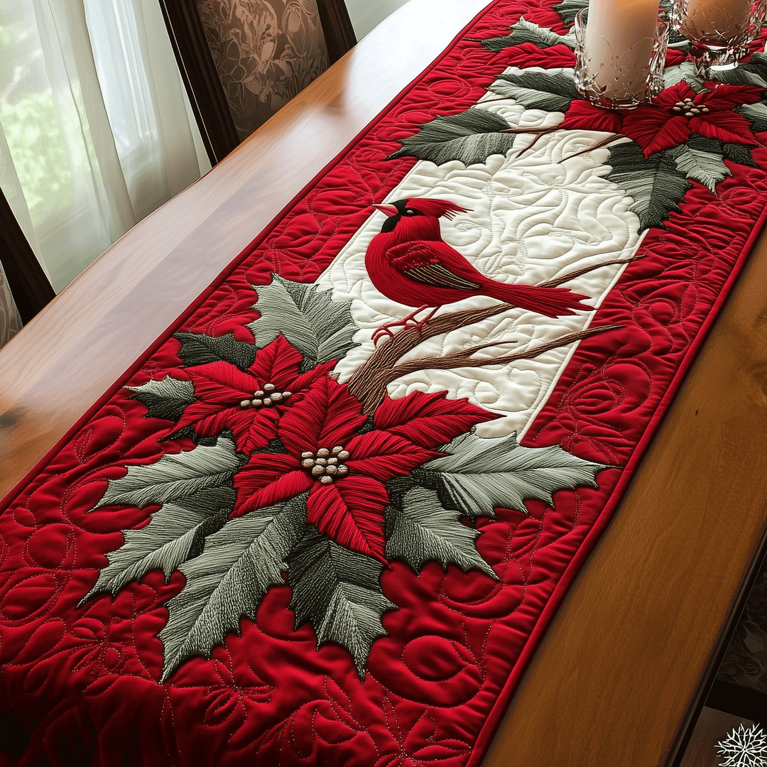 Nappe Matelassée Majestueuse en Cardinals NCU0TH1911