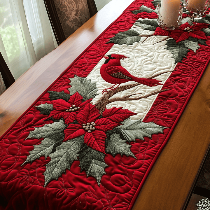 Nappe Matelassée Majestueuse en Cardinals NCU0TH1911