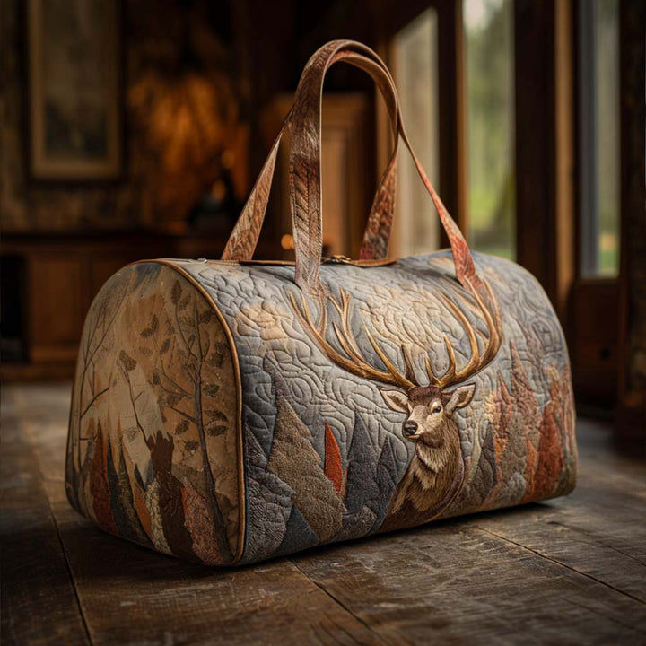 Sac de voyage matelassé en cerf