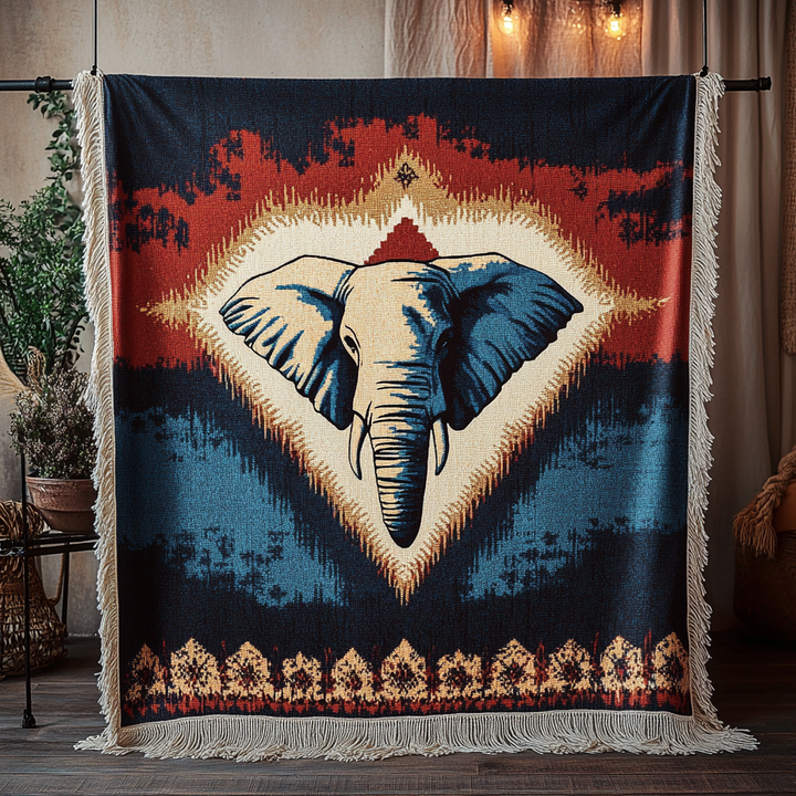Couverture Tissée Majestueuse Tusk