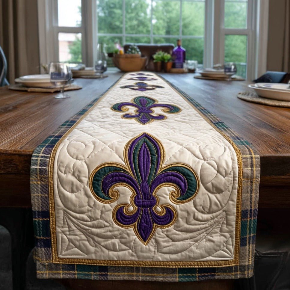 Nappe en Patchwork de Mardi Gras NCU0VT372