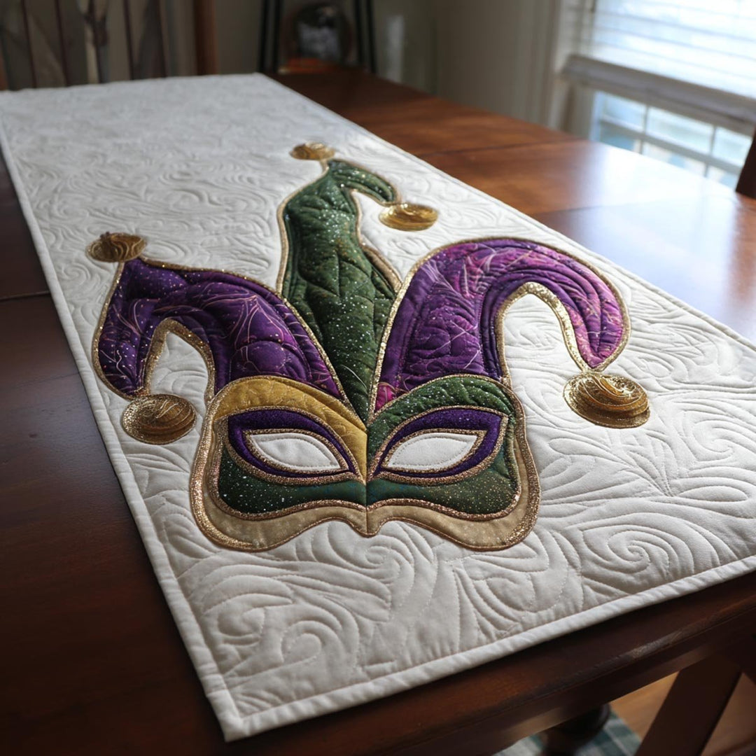 Nappe en Patchwork de Mardi Gras NCU0VT372