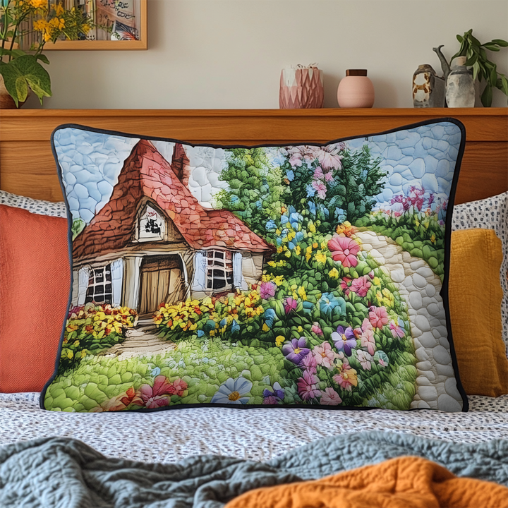 Housse de Coussin Matelassée Meadow Bloom NCU0VL2613