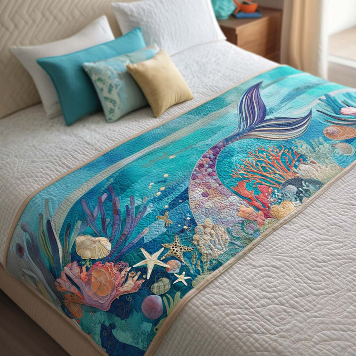 Couverture de Lit Matelassée Océan