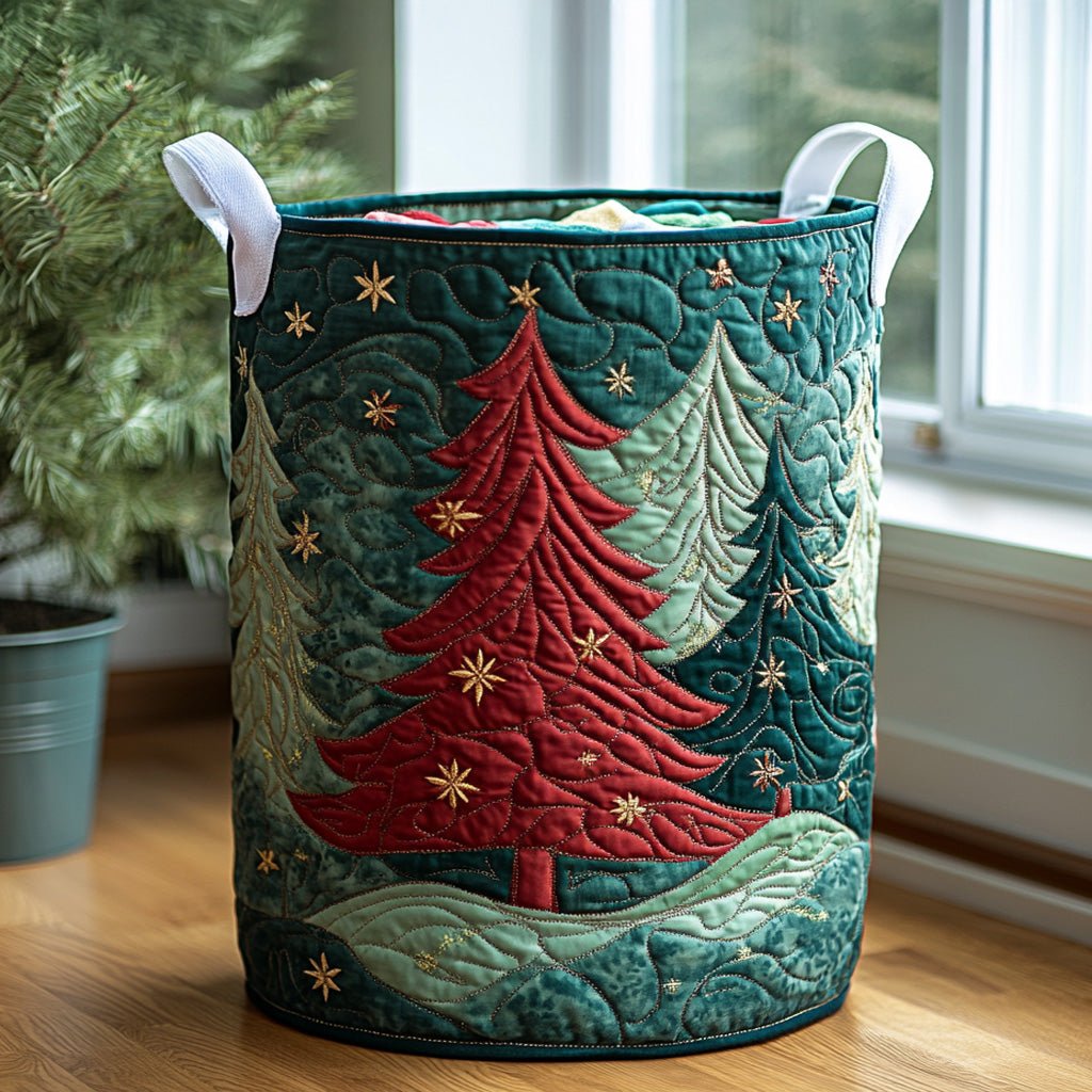 Panier à Linge Matelassé de Noël NCU0QN028