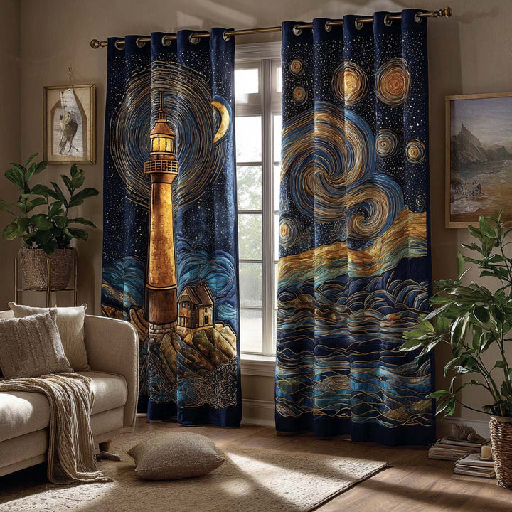 Rideaux matelassés phare de minuit NCU0HH1774