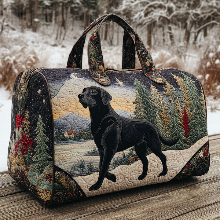 Sac de voyage matelassé Midnight Snow