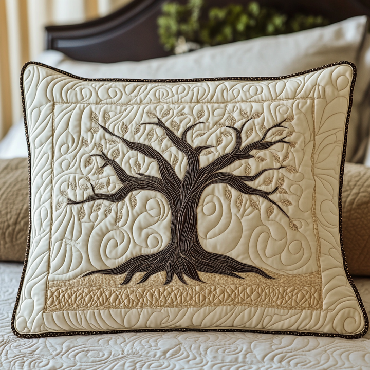 Housse de Coussin en Quilted Mystic Circles NCU0NT2679