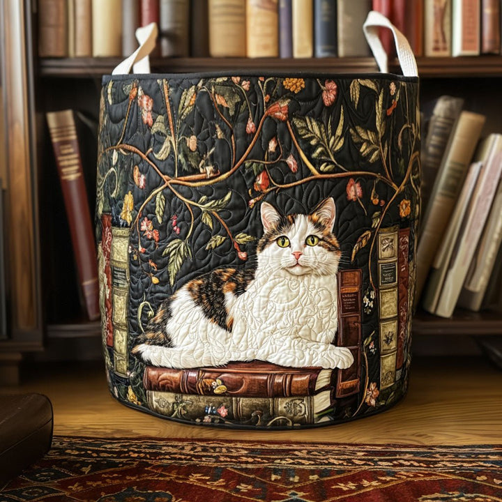 Panier à Linge Matelassé Chat Mystique NCU0PTT1382