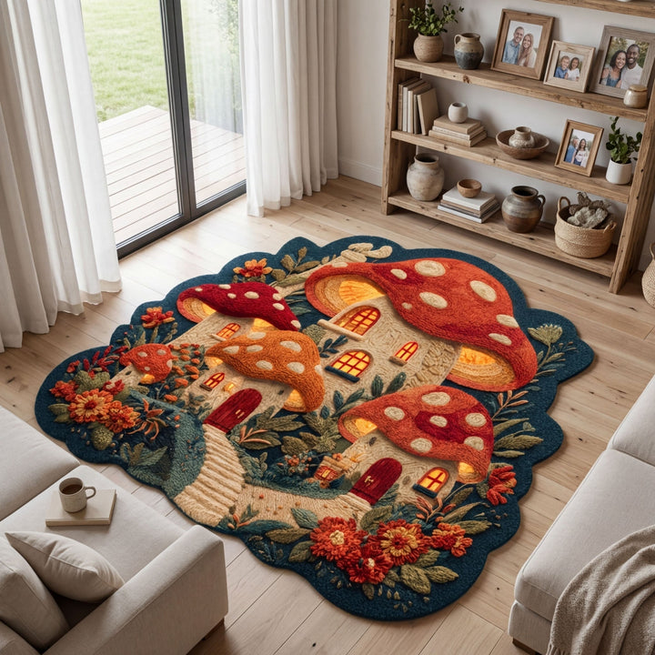 Tapis en forme personnalisée Mystic Grove NCU0DK12308