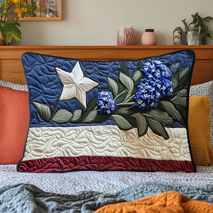 Housse de Coussin de Lit Matelassée Élégante NCU0VH4598