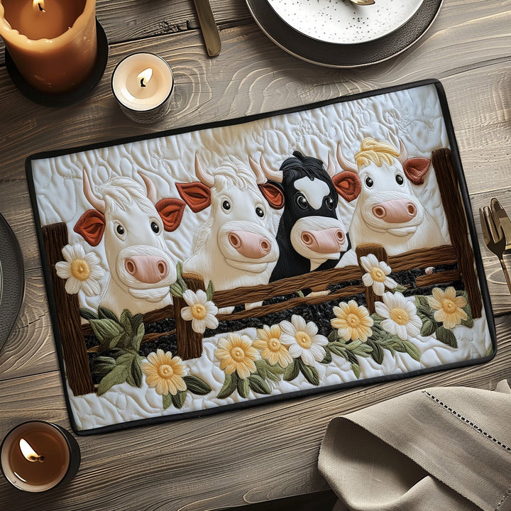 Nappe Matelassée Meadow Moo NCU0VH4593