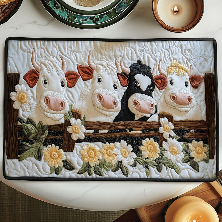 Nappe Matelassée Meadow Moo NCU0VH4593
