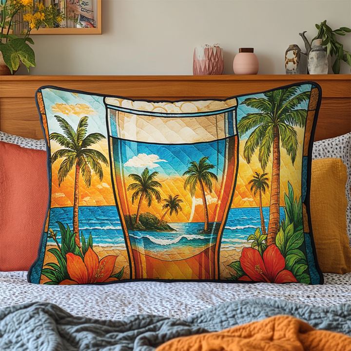 Housse de Coussin Aloha Confort Matelassée NCU0VL1962