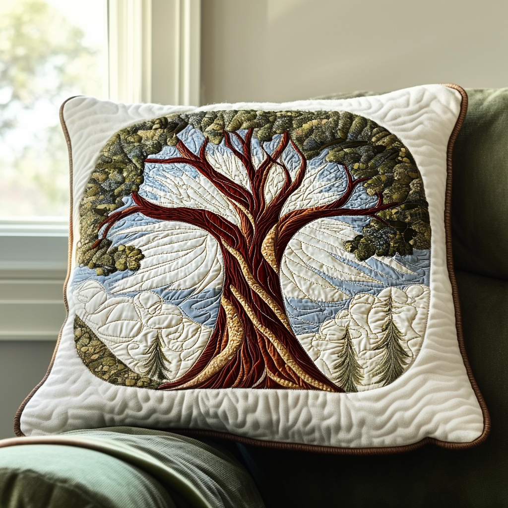 Housse de Coussin Matelassée Nature Embrace NCU0DV6603