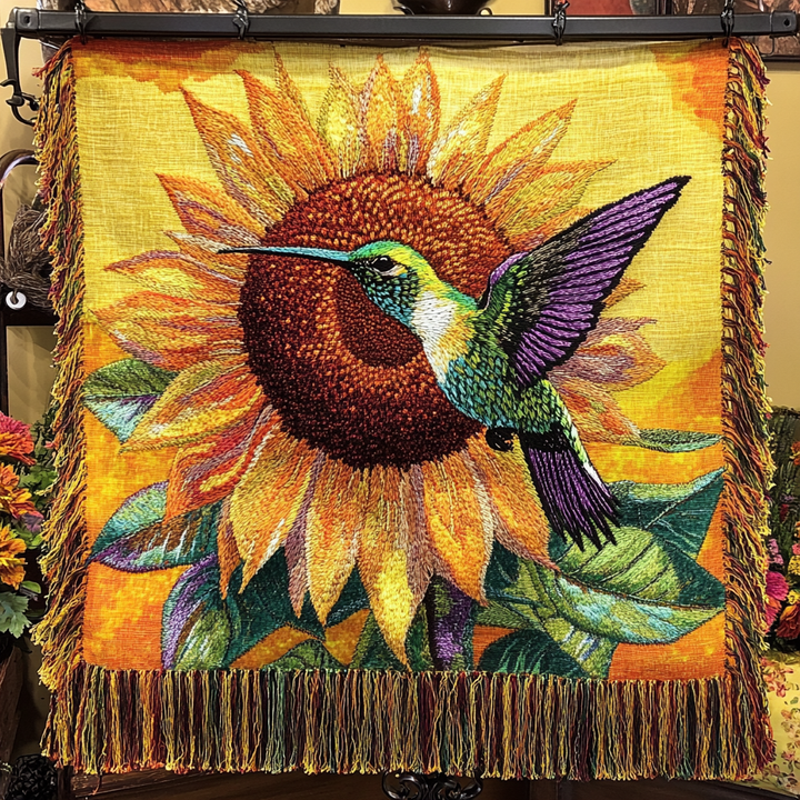 Couverture en Tissé Nectar Seeker