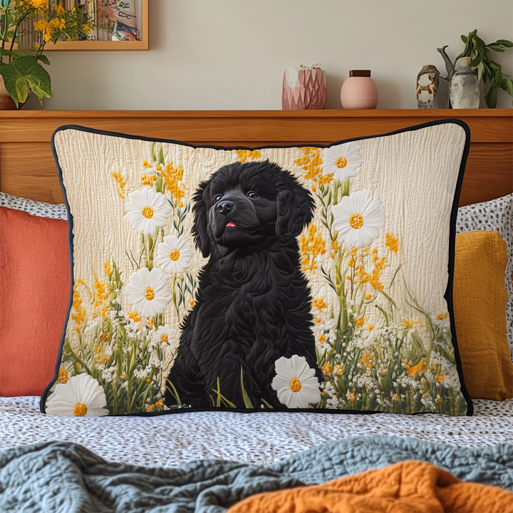 Housse de Coussin Matelassée Newfie Paws NCU0DV7368