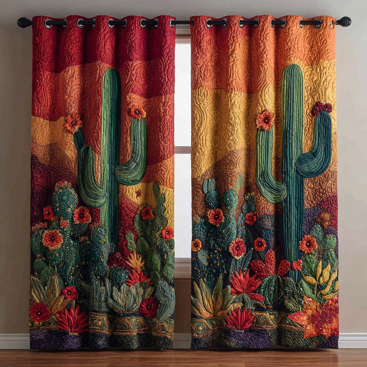 Rideaux Matelassés Cactus Ember Nightfall NCU0XD1999