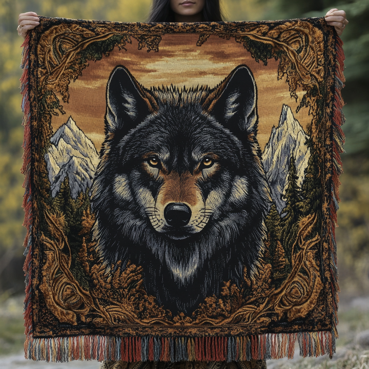Couverture en Tissé Nightfall Howl