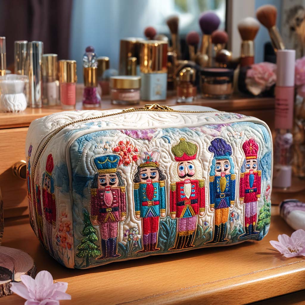 Trousse de Maquillage Matelassée Nutcracker Treasure