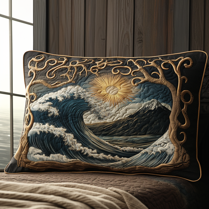 Housse de Coussin Matelassée Ocean Pulse NCU0DV5663