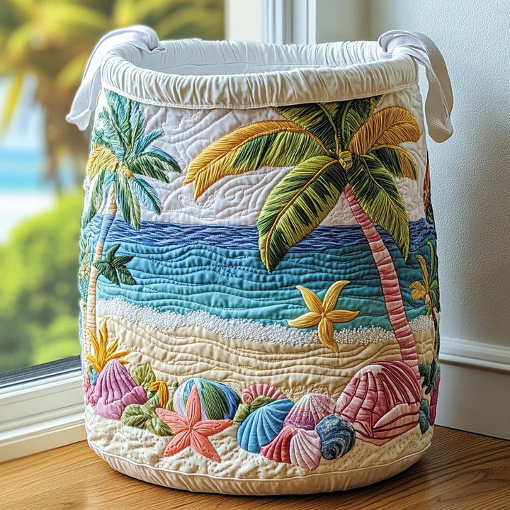 Panier à Linge Matelassé Océan Sérénité NCU0PVL491