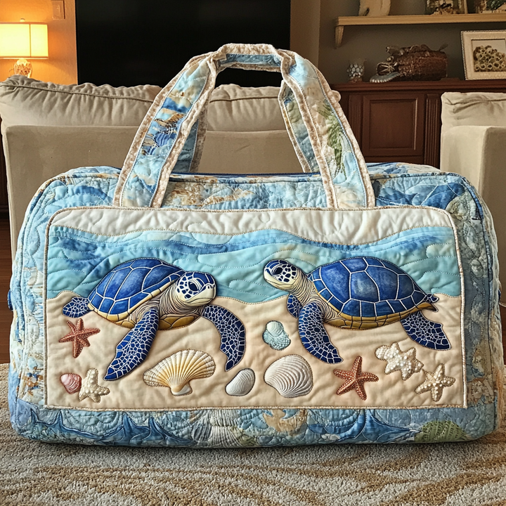 Sac de voyage matelassé Tortue Océan
