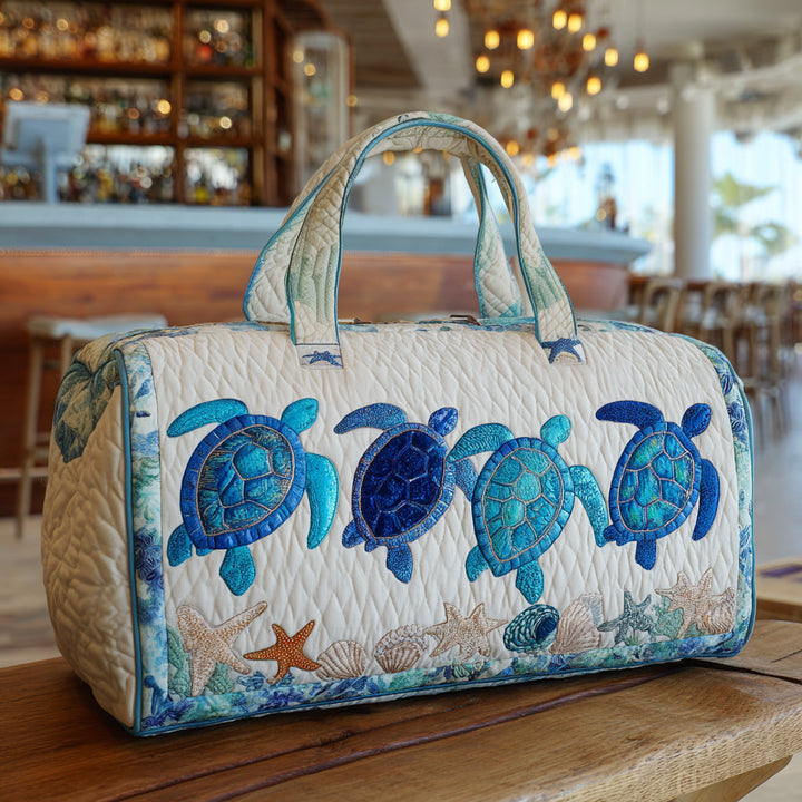Sac de voyage matelassé Tortue Océan