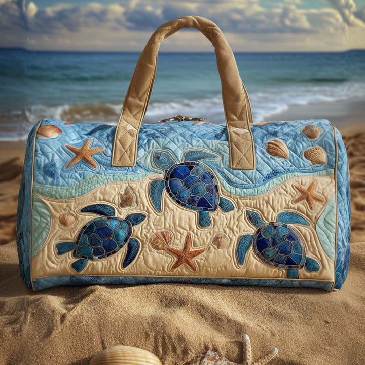 Sac de voyage matelassé Tortues de l'océan