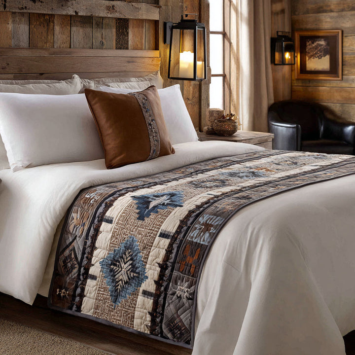 Couverture de lit matelassée Outlaw Charm