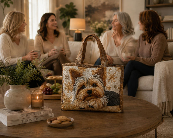 Sac Tote Matelassé - Adorable Yorkshire