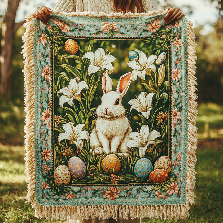 Couverture tissée Pastel Meadow