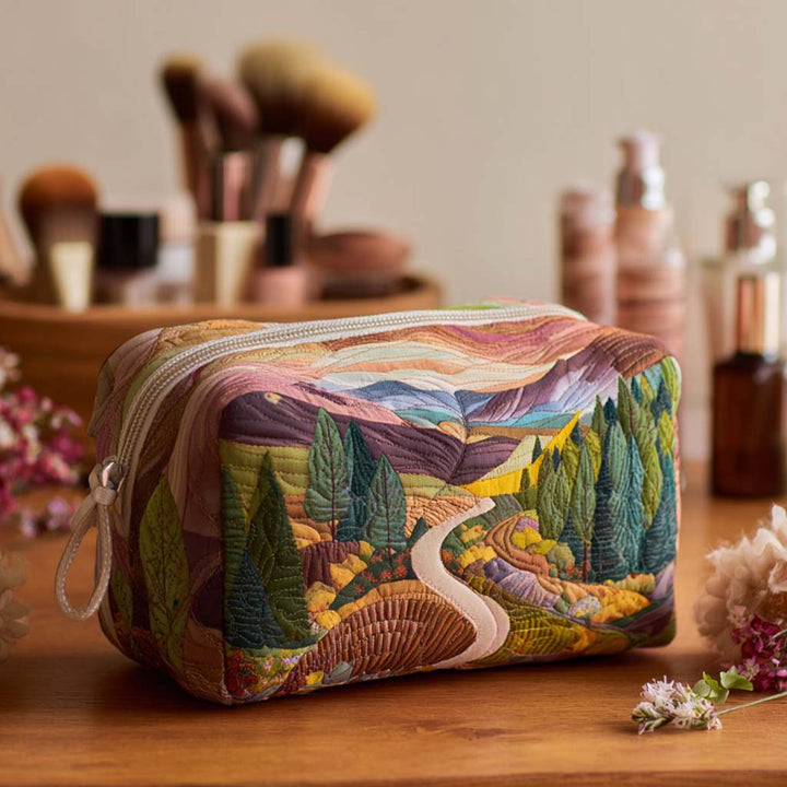 Trousse de Maquillage Matelassée de la Vallée Paisible