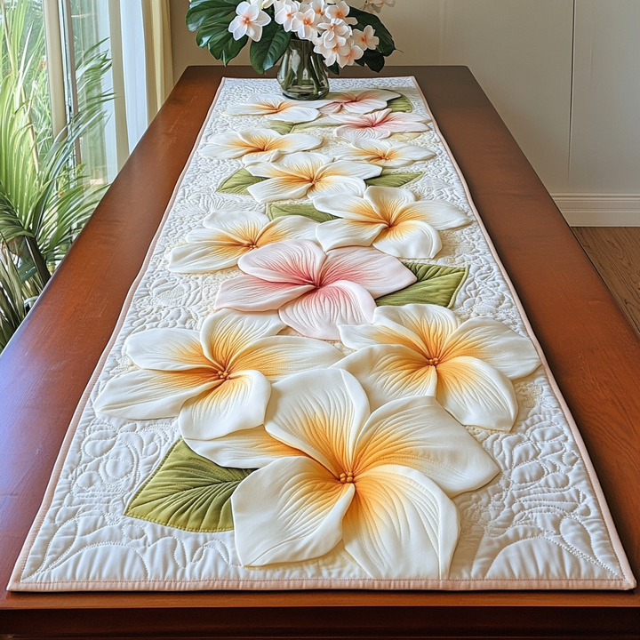 Chemin de Table Matelassé Plumeria Dream NCU0VL1904